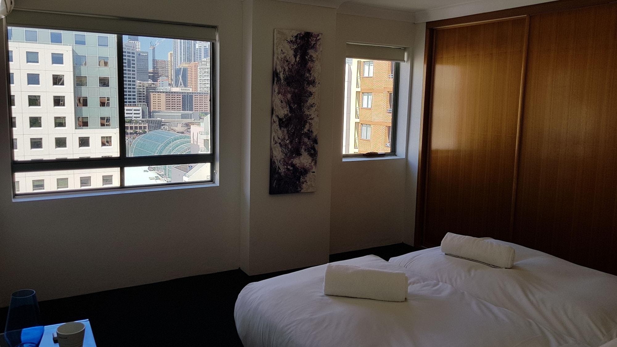 Liv Arena Apartments Darling Harbour Сидней Экстерьер фото